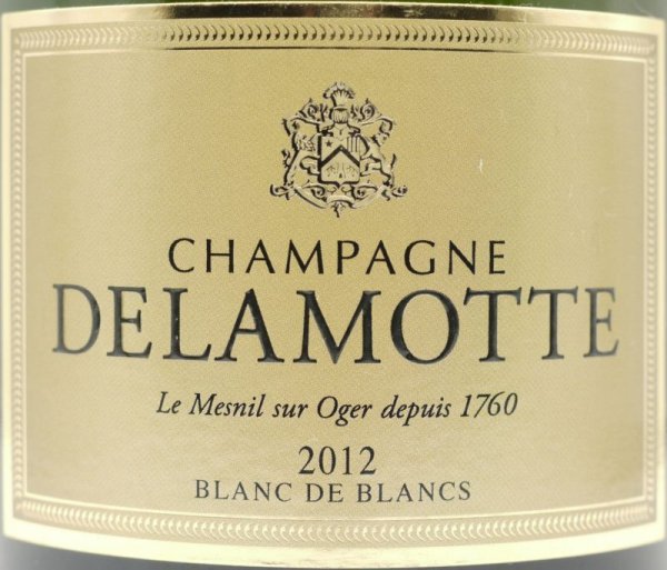 画像2: 2012 ドゥラモット ブリュット ブラン ド ブラン/シャンパーニュ 750ml ［正規品］ (2)