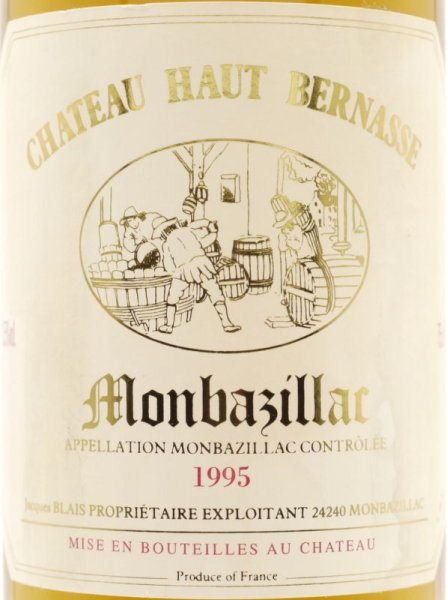 画像2: 1995 シャトー・オー・ベルナス / モンバジャック 750ml ［プライベートセラー］ (2)