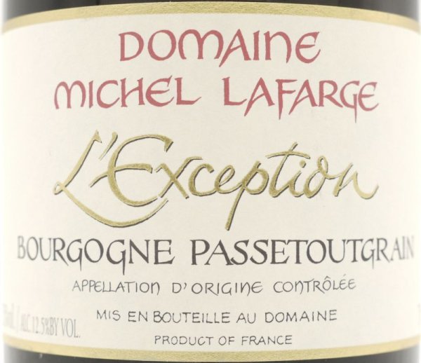 画像2: 2011 ブルゴーニュ パストゥーグラン レクセプション / ミシェル ラファルジュ 750ml［正規品］ (2)