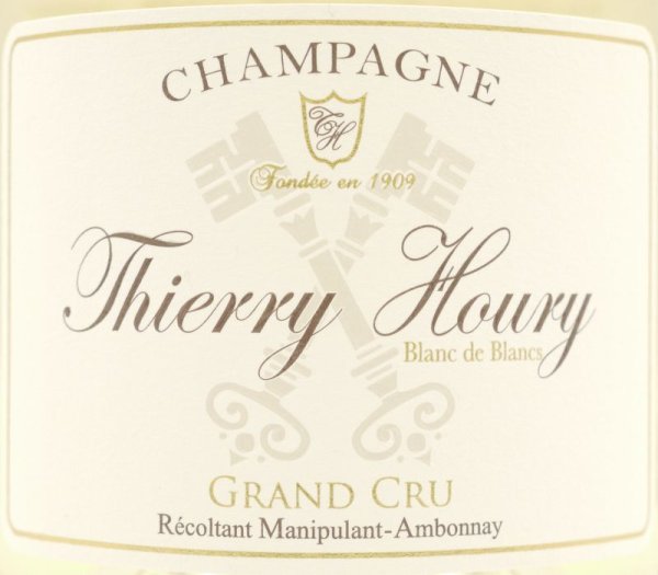 画像2: ティエリー・ウリー  ブラン・ド・ブラン  グランクリュ / シャンパーニュ N.V. 750ml ［正規品］ (2)