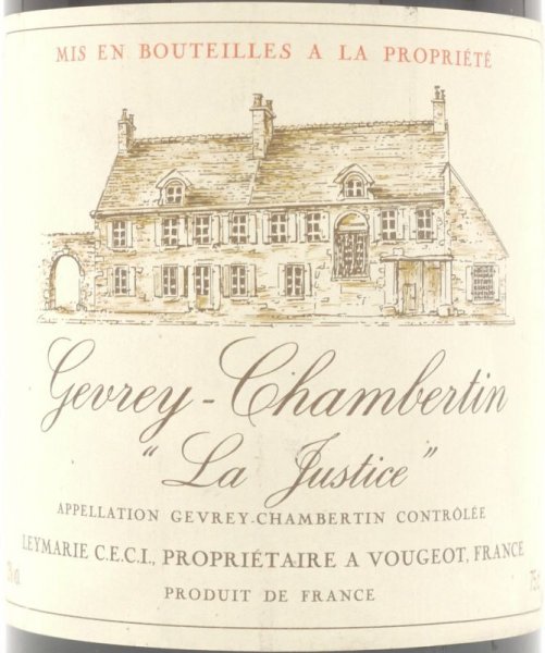 画像2: 1989 ジュヴレ シャンベルタン ラ・ジュスティス / ドメーヌ レイマリー・スシ 750ml (2)