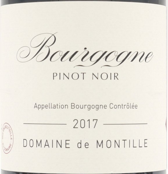 画像2: 2017 ブルゴーニュ ピノ・ノワール ド モンティーユ 750ml［正規品］ (2)