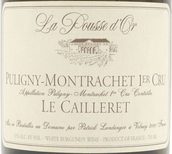 画像2: 2015 ピュリニー・モンラッシェ プルミエ クリュ ル・カイユレ ラ プス ドール 750ml フランス 白ワイン (2)
