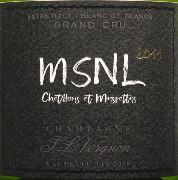 画像2: 正規品 2011 シャンパン ジャン・ルイ・ヴェルニョン メニル シェティヨン・ エ・ミュセット グランクリュ 750ml フランス シャンパーニュ (2)