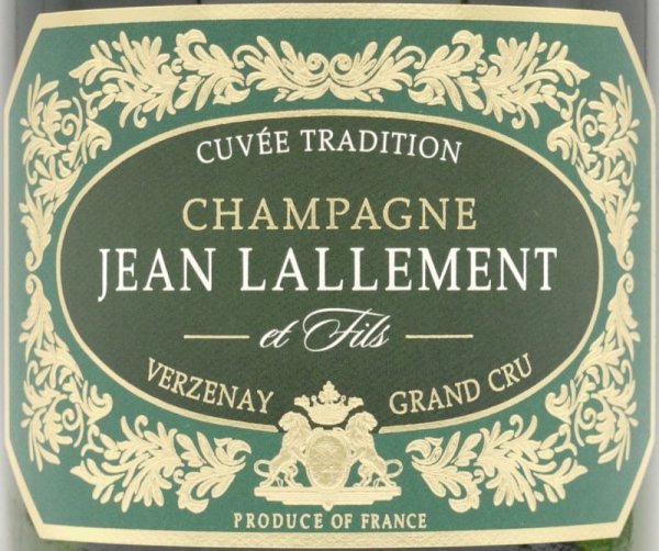 画像2: 正規品 シャンパン ジャン・ラルマン ブリュット トラディション グランクリュ N.V. 750ml フランス シャンパーニュ (2)