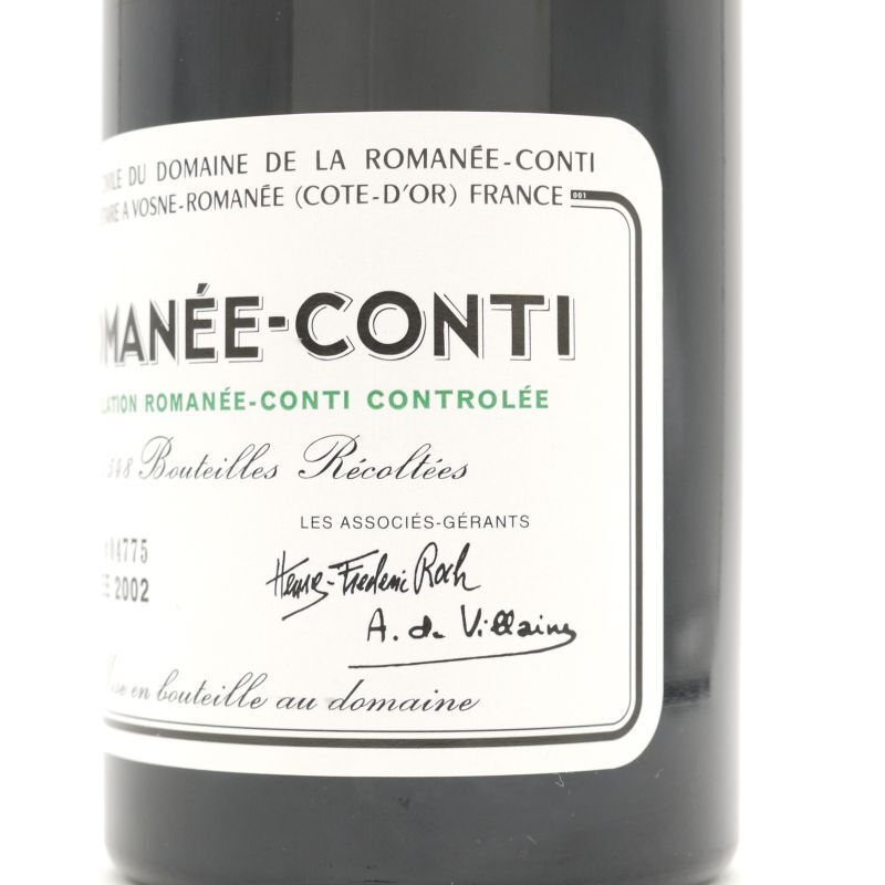 DRC ROMANEE-CONTI 2002 ロマネコンティ